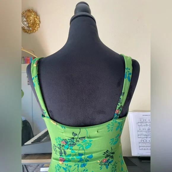 Hai studio original collection floral green body suit size m (us6) - Picture 8 of 13